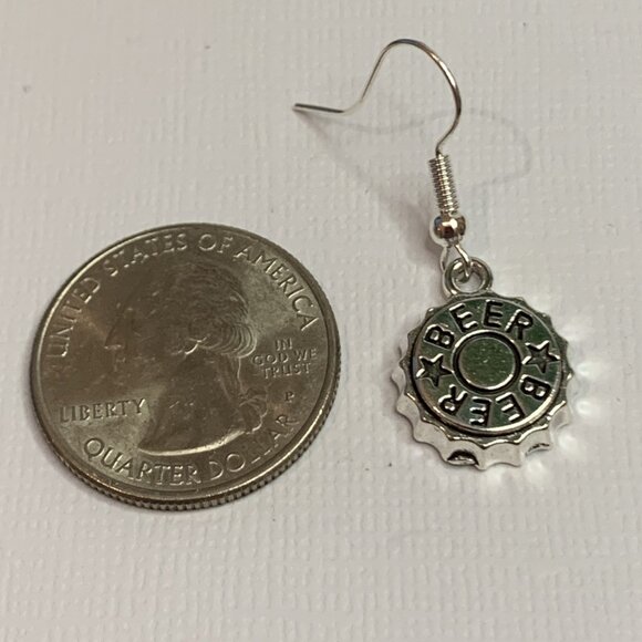 Beer Earring, Alcohol Earring, Drink Earring, St. Patrick's Day, Cinco De Mayo - Picture 8 of 9